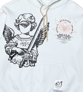 GUNZINII ANGEL FLOWER  PO HOODIE