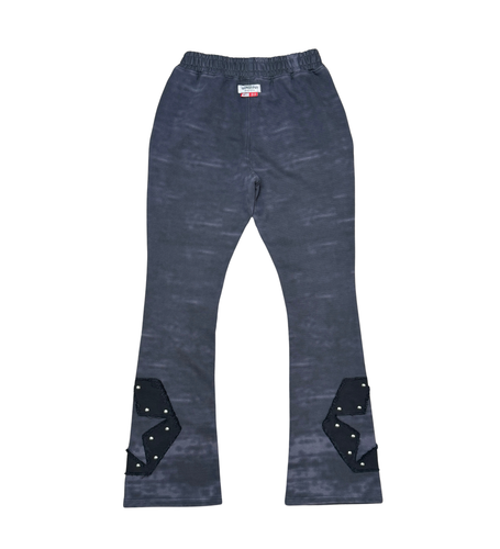 GUNZINII STAR STACK SWEATPANTS