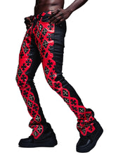 Load image into Gallery viewer, GUAPI CRIMSON RELIC WAXED DENIM JEANS