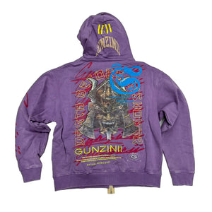 GUNZINNI DEAD BEFORE DISHONOR ZIP HOODIE