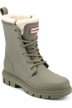 Load image into Gallery viewer, HUNTER BOOTS HW DIANA INSULATED WATERPROOF LACE-UP RAIN BOOTS