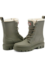 Load image into Gallery viewer, HUNTER BOOTS HW DIANA INSULATED WATERPROOF LACE-UP RAIN BOOTS
