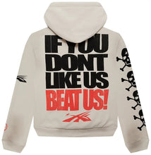 Load image into Gallery viewer, HELLSTAR IF YOU DONT LIKE US BEAT US HOODIE