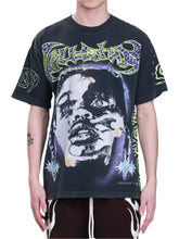 Load image into Gallery viewer, HELLSTAR RHINESTONE AMEN T-SHIRT