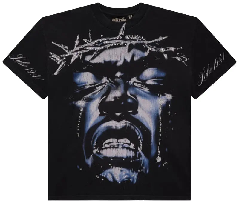 HELLSTAR JESUS WEPT T-SHIRT