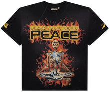 Load image into Gallery viewer, HELLSTAR REACH YOUR INNER PEACE FIRE T-SHIRT