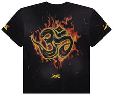 Load image into Gallery viewer, HELLSTAR REACH YOUR INNER PEACE FIRE T-SHIRT