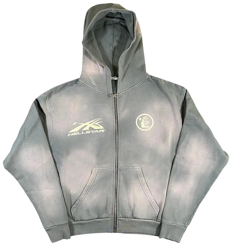 HELLSTAR OG LOGO ZIP HOODIE