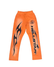 Load image into Gallery viewer, HELLSTAR FIRE ORANGE SWEATPANTS