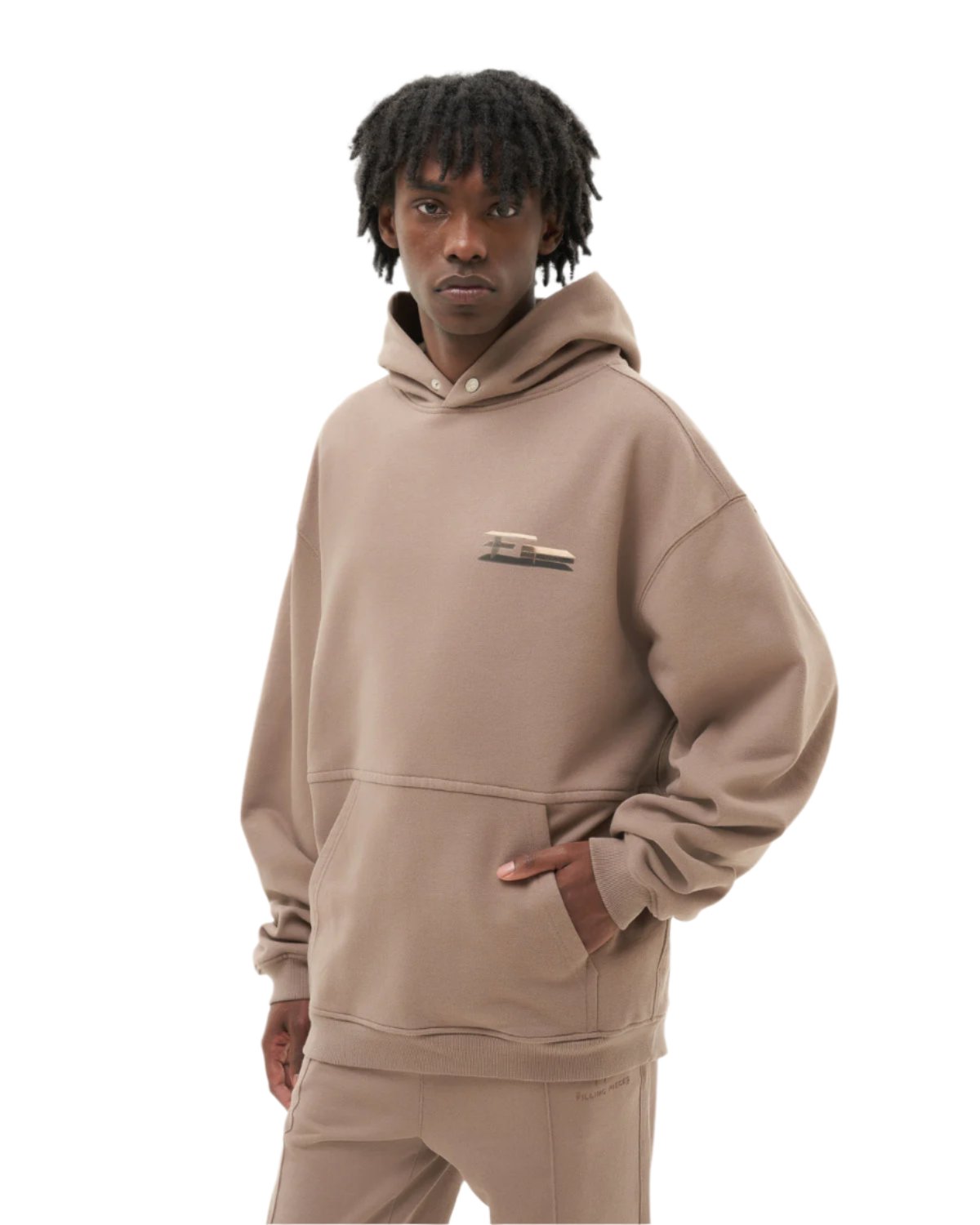 トップス Penultimate Pillow Stuffing Hoodie FILLING PIECES PAVLLION FOSSIL PULLOVER HOODIE – BLUE CITY NYC