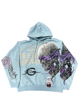 Load image into Gallery viewer, GUNZINII ANGELS WATCHING MY BACK PULL OVER HOODIE