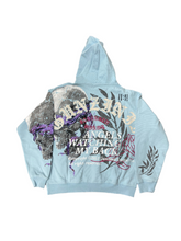 Load image into Gallery viewer, GUNZINII ANGELS WATCHING MY BACK PULL OVER HOODIE