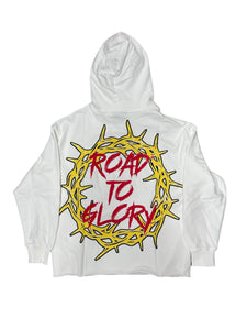 SYNDICATE ROAD GLORY CROPPED PULLOVER HOODIE