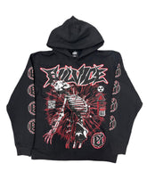 Load image into Gallery viewer, EVIL VICE EVERYONE NAIL ESCAPE PULLOVER HOODIE