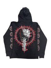 Load image into Gallery viewer, EVIL VICE EVERYONE NAIL ESCAPE PULLOVER HOODIE