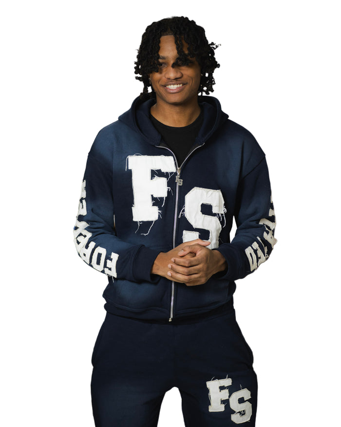 FreshService AS×FS  SWEAT COMIC スウェット FOREVER SITUATED SWEATSUIT – BLUE CITY NYC