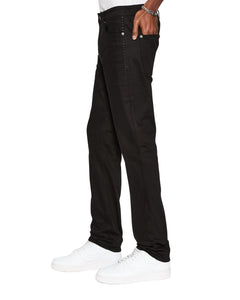 KSUBI CHITCH ACE BLACK  METAL JEANS