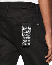 Load image into Gallery viewer, KSUBI CHITCH ACE BLACK  METAL JEANS