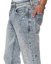 Load image into Gallery viewer, KSUBI VAN WINKLE BUNKER BLUE NOIZE JEANS