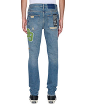Load image into Gallery viewer, KSUBI VAN WINKLE RODEO PATCHED JEANS