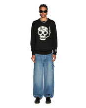 Load image into Gallery viewer, KSUBI DEAD KNIT CREW SWEATER