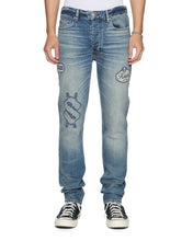 Load image into Gallery viewer, KSUBI HENDRIX BLUE REPAIR JEANS