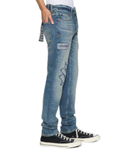 Load image into Gallery viewer, KSUBI HENDRIX BLUE REPAIR JEANS