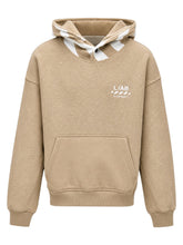 Load image into Gallery viewer, L/AB OFF-WHITE REVERSE PULLOVER HOODIE