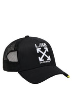 Load image into Gallery viewer, L/AB OFF-WHITE ARROWS CURVED BRIM TRUCKER CAP