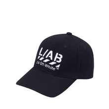 Load image into Gallery viewer, L/AB OFF-WHITE DIAGS CURVED BRIM WOOL CAP
