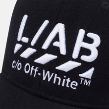 Load image into Gallery viewer, L/AB OFF-WHITE DIAGS CURVED BRIM WOOL CAP
