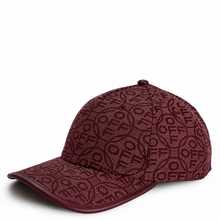 Load image into Gallery viewer, L/AB OFF-WHITE JACQUARD CURVED BRIM CANVAS CAP