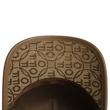 Load image into Gallery viewer, L/AB OFF-WHITE JACQUARD CURVED BRIM CANVAS CAP