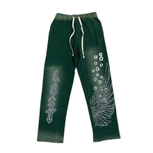 Load image into Gallery viewer, LOST INTRICACY VINTAGE  RHINESTONE SWEATPANTS