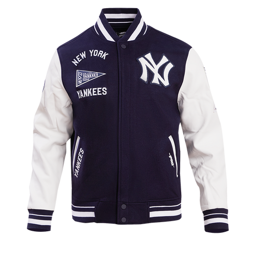 PRO STANDARD  NEW YORK YANKEES RETRO CLASSIC WOOL VARSITY JACKET