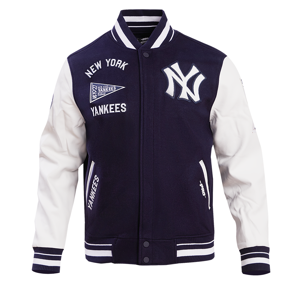 PRO STANDARD  NEW YORK YANKEES RETRO CLASSIC WOOL VARSITY JACKET