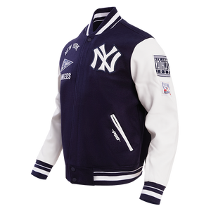 PRO STANDARD  NEW YORK YANKEES RETRO CLASSIC WOOL VARSITY JACKET