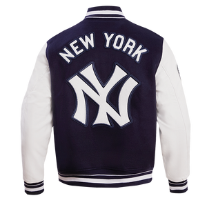 PRO STANDARD  NEW YORK YANKEES RETRO CLASSIC WOOL VARSITY JACKET