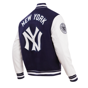 PRO STANDARD  NEW YORK YANKEES RETRO CLASSIC WOOL VARSITY JACKET