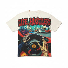 Load image into Gallery viewer, LIFE HUSTLERS SKULL DRIVER T.SHIRT
