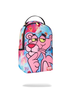 SPRAYGROUND SMALL MINI BACKPACK: PINK PANTHER ART CLASS