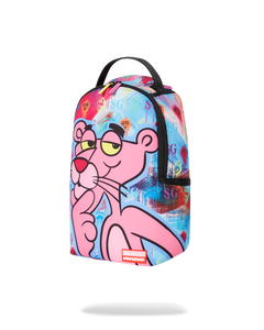 SPRAYGROUND SMALL MINI BACKPACK: PINK PANTHER ART CLASS