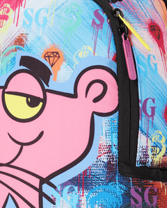 SPRAYGROUND SMALL MINI BACKPACK: PINK PANTHER ART CLASS