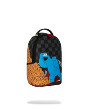 Load image into Gallery viewer, SPRAYGROUND SESAME STREET COOKIE MONSTER STACK EM HIGH MINI BACKPACK
