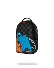 Load image into Gallery viewer, SPRAYGROUND SESAME STREET COOKIE MONSTER STACK EM HIGH MINI BACKPACK
