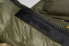 ALPHASTYLE KUDU MOSS DOUBLE HOODIE PUFFER JACKET