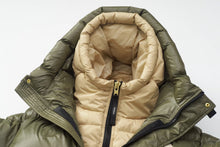 Load image into Gallery viewer, ALPHASTYLE KUDU MOSS DOUBLE HOODIE PUFFER JACKET