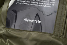Load image into Gallery viewer, ALPHASTYLE KUDU MOSS DOUBLE HOODIE PUFFER JACKET
