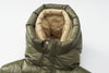 ALPHASTYLE KUDU MOSS DOUBLE HOODIE PUFFER JACKET