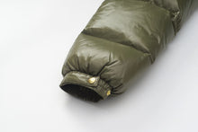Load image into Gallery viewer, ALPHASTYLE KUDU MOSS DOUBLE HOODIE PUFFER JACKET